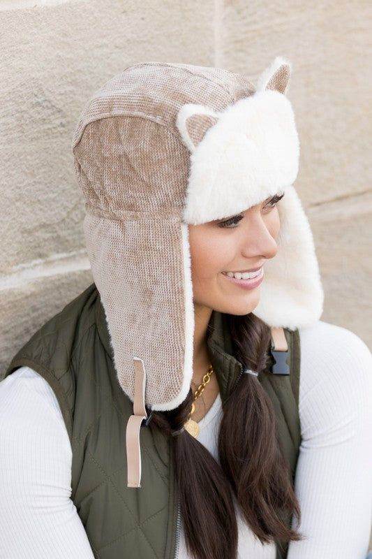 Kitten Ear Trapper Hat - us.meeeshop