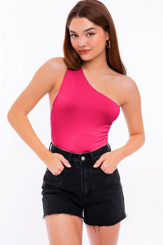 LE LIS One Shoulder Bodysuit us.meeeshop - 