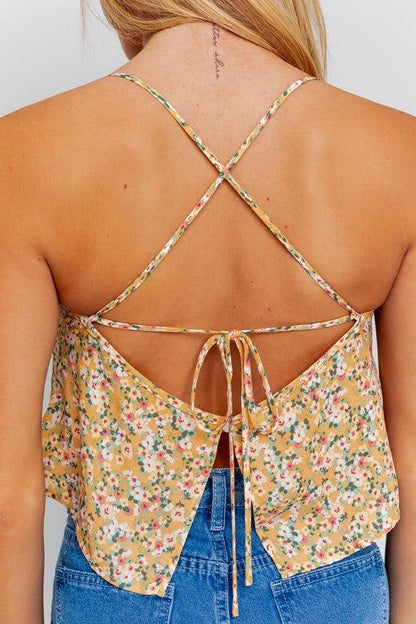 LE LIS | Open Back Cami Top us.meeeshop - 