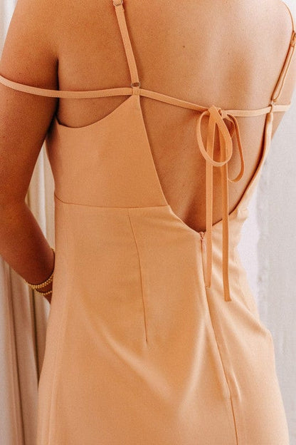 LE LIS | Strap Detail Mini Dress | us.meeeshop