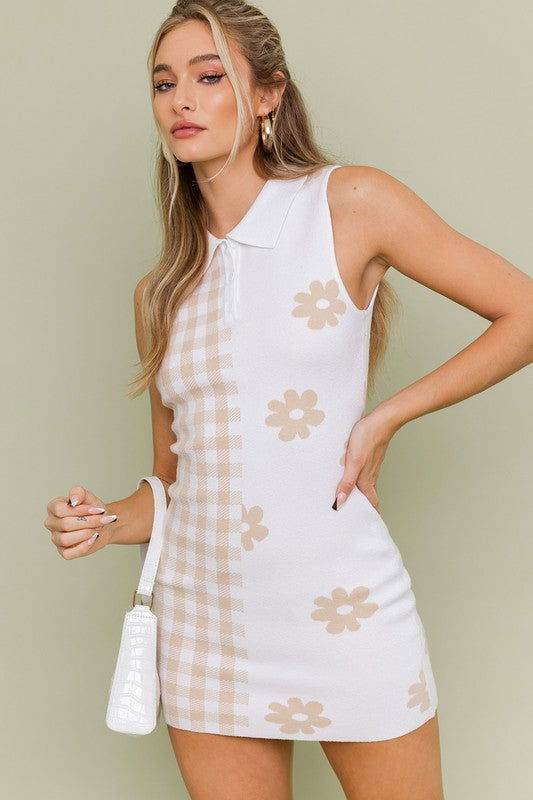 LE LIS Sleeveless Sweater Dress - us.meeeshop