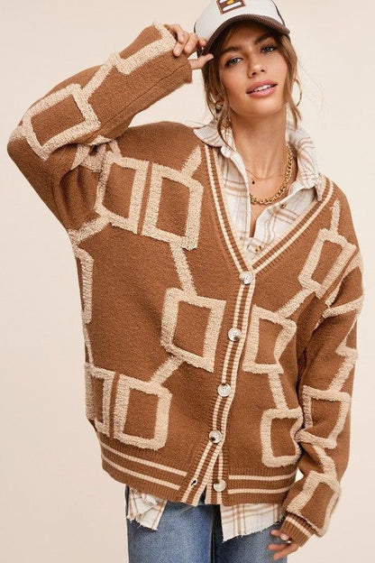 La Miel Reina Cardigan - us.meeeshop