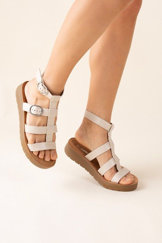 Ledell-S Gladiator Sandals us.meeeshop - 