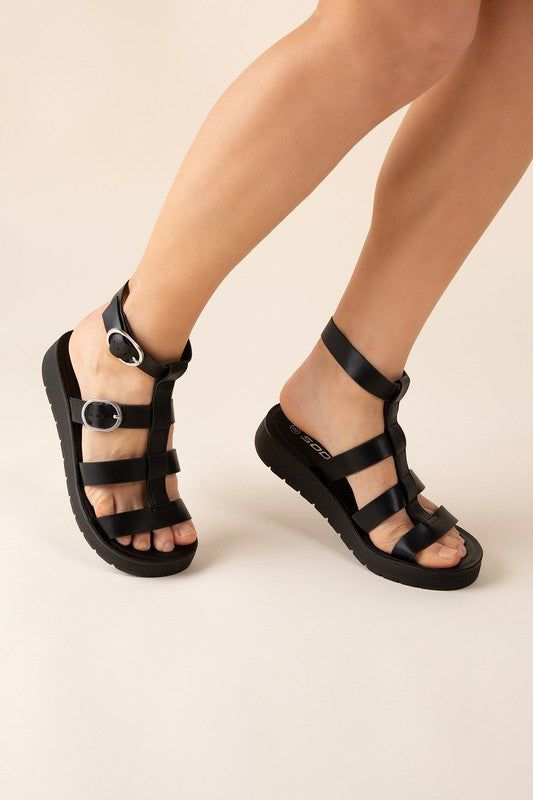 Ledell-S Gladiator Sandals us.meeeshop - 