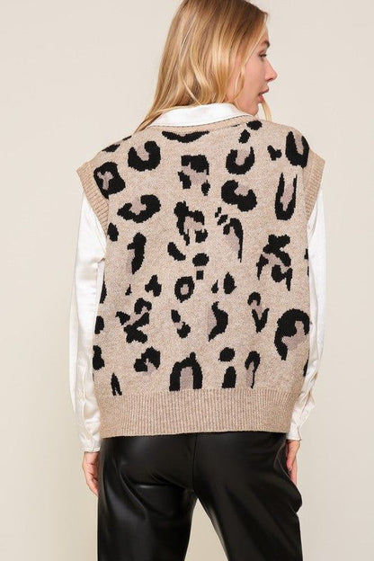 Leopard Vest - us.meeeshop