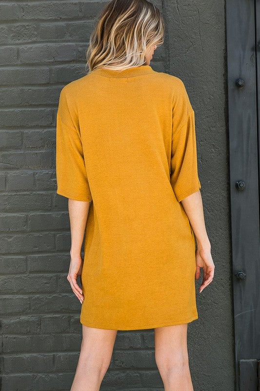 Light Sweater Dress us.meeeshop - 