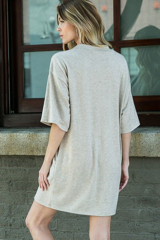 Light Sweater Dress us.meeeshop - 