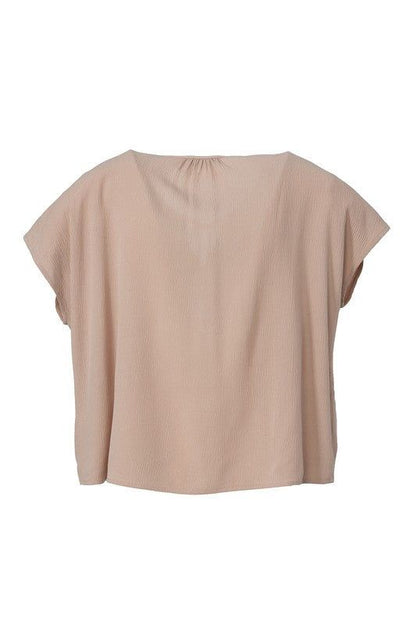 Lilou | A line tiered blouse us.meeeshop - 