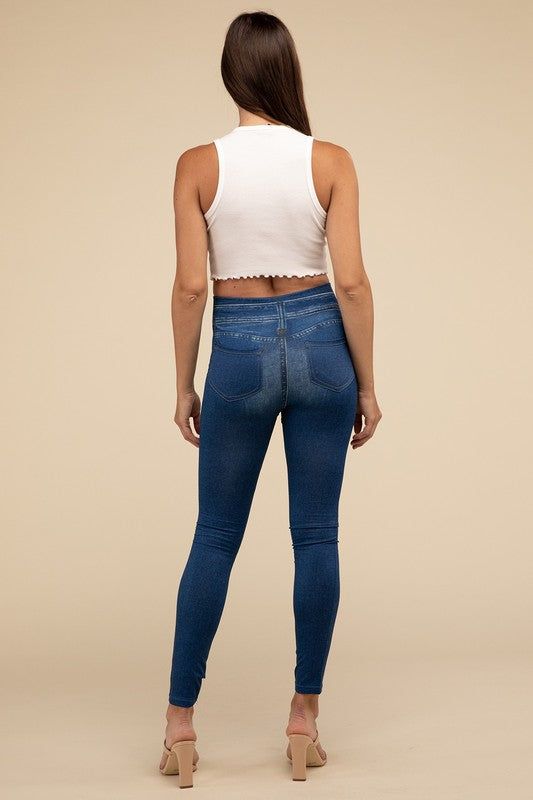 Lilou Denim Leggings us.meeeshop - 