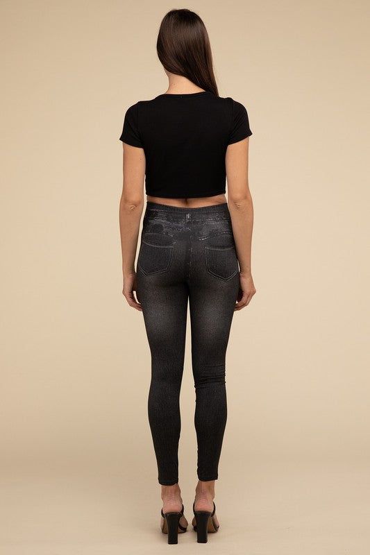 Lilou Denim Leggings us.meeeshop - 