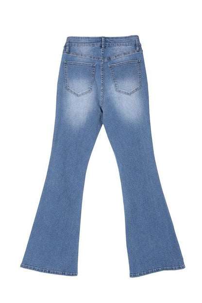 Lilou | Flare jeans us.meeeshop - 