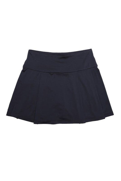 Lilou | Light fabric tennis skirt us.meeeshop - 