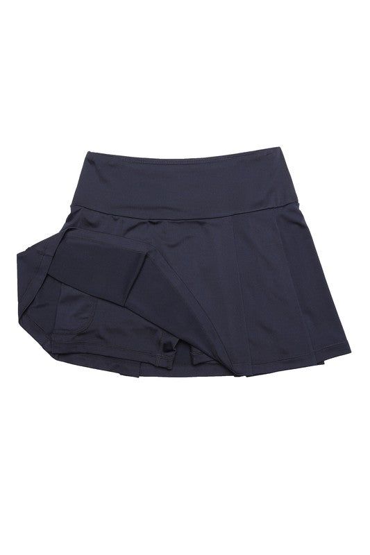 Lilou | Light fabric tennis skirt us.meeeshop - 