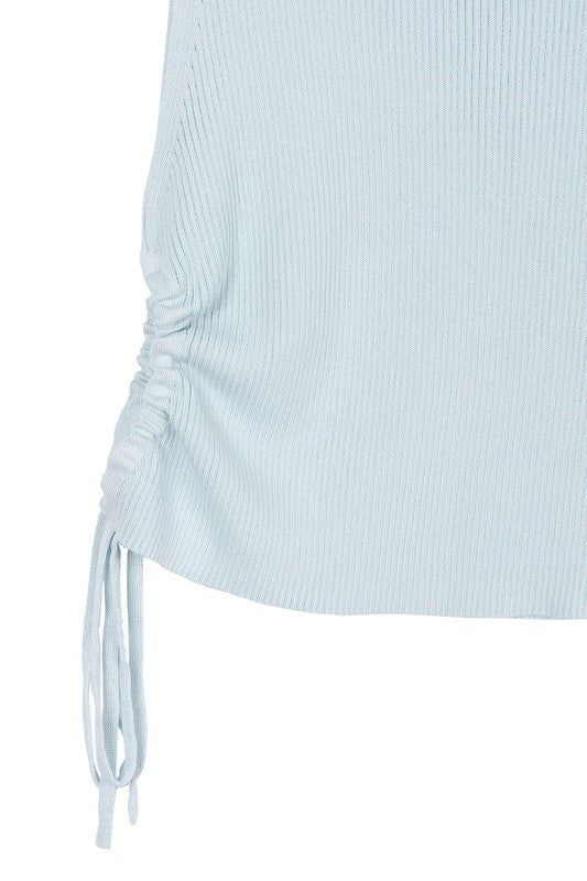 Lilou | SL rib pullover top us.meeeshop - 