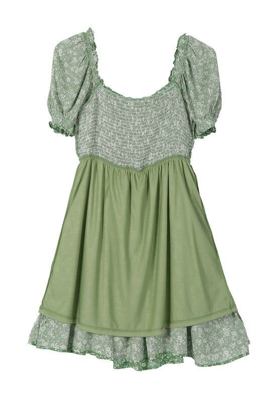 Lilou | SS smocked dress - us.meeeshop