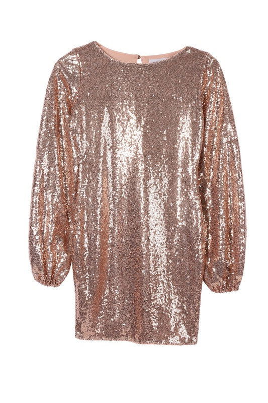 Lilou Sequin mini dress us.meeeshop - 