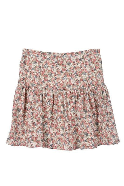 Lilou Shirred floral skirt us.meeeshop - 