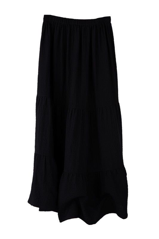 Lilou Tiered maxi skirt us.meeeshop - 