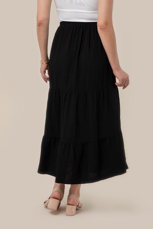 Lilou Tiered maxi skirt us.meeeshop - 