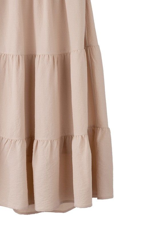 Lilou Tiered maxi skirt us.meeeshop - 