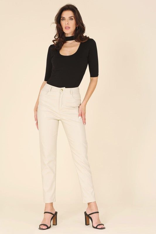 Lilou Vegan leather pants us.meeeshop - 