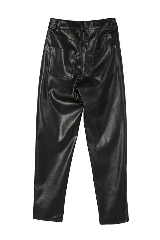 Lilou Vegan leather pants us.meeeshop - 