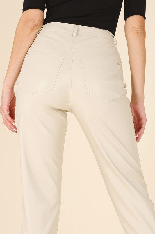 Lilou Vegan leather pants us.meeeshop - 