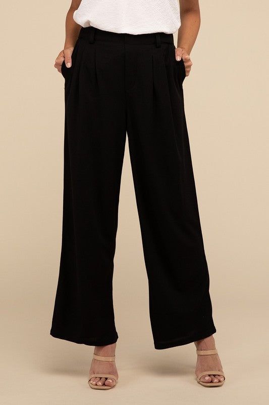 Lilou Waffle Trouser Pants us.meeeshop - 