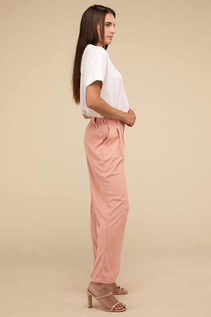 Lilou Waffle Trouser Pants us.meeeshop - 