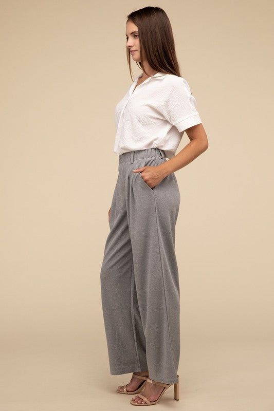 Lilou Waffle Trouser Pants us.meeeshop - 