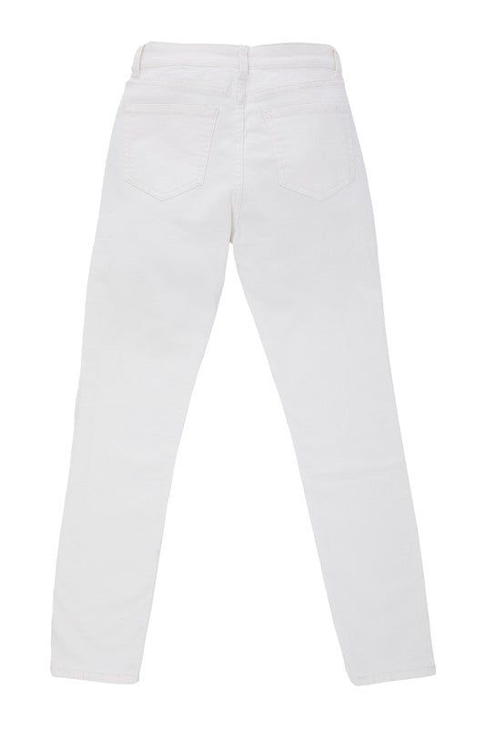 Lilou White skinny jeans us.meeeshop - 