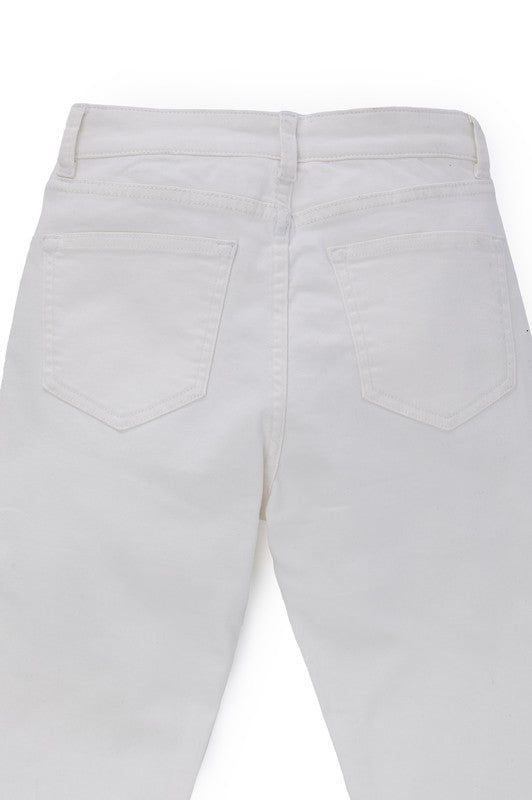 Lilou White skinny jeans us.meeeshop - 