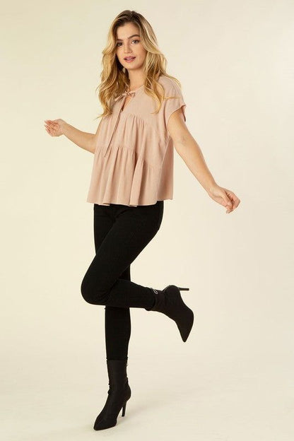 Lilou | A line tiered blouse - us.meeeshop