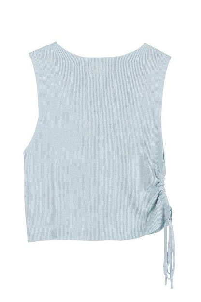 Lilou | SL rib pullover top - us.meeeshop