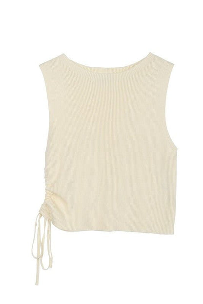 Lilou | SL rib pullover top - us.meeeshop