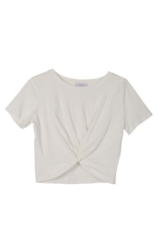 Lilou | SS twisted top - us.meeeshop