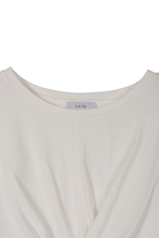 Lilou | SS twisted top - us.meeeshop