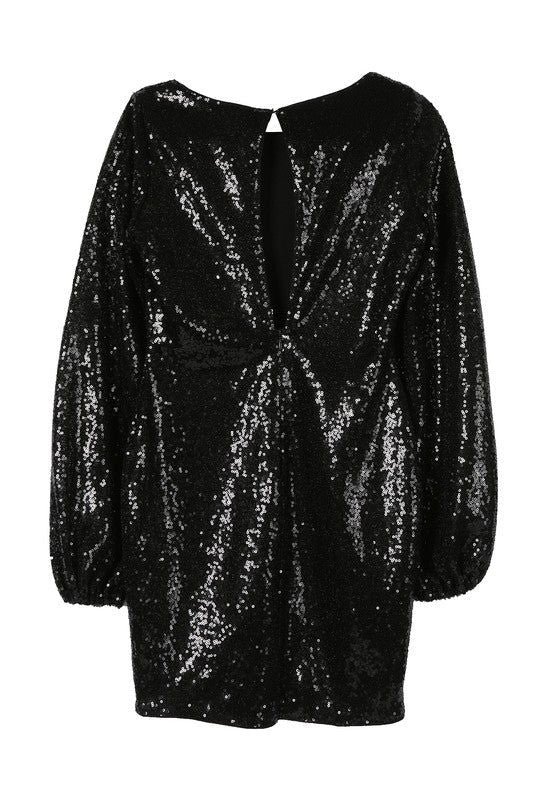 Lilou Sequin mini dress - us.meeeshop