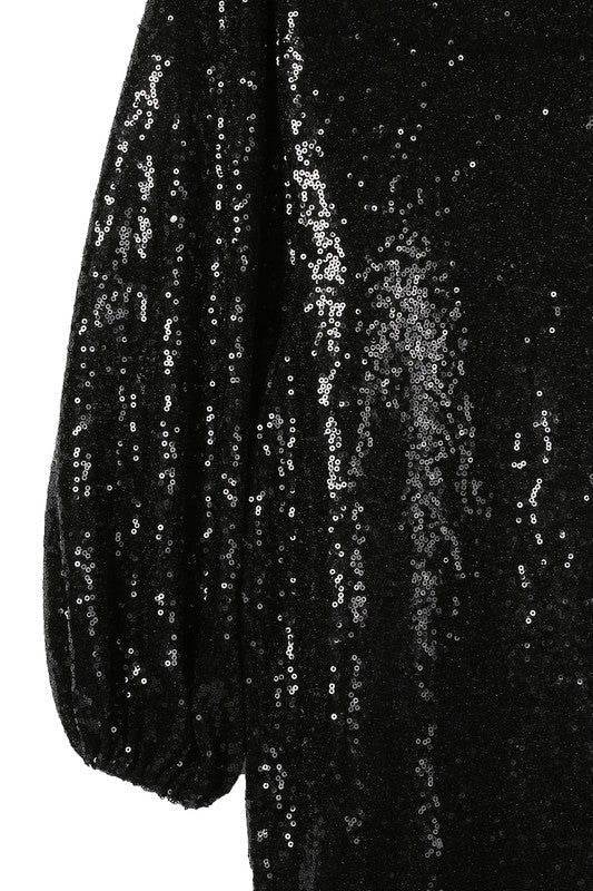 Lilou Sequin mini dress - us.meeeshop