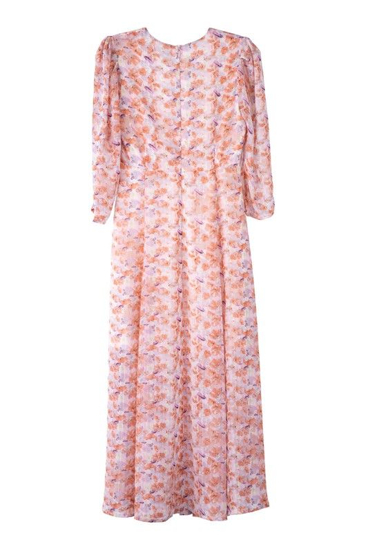 Lilou | V neck maxi dress - us.meeeshop