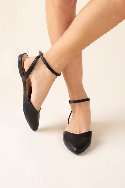 Linden-S Ankle Strap Flats us.meeeshop - 