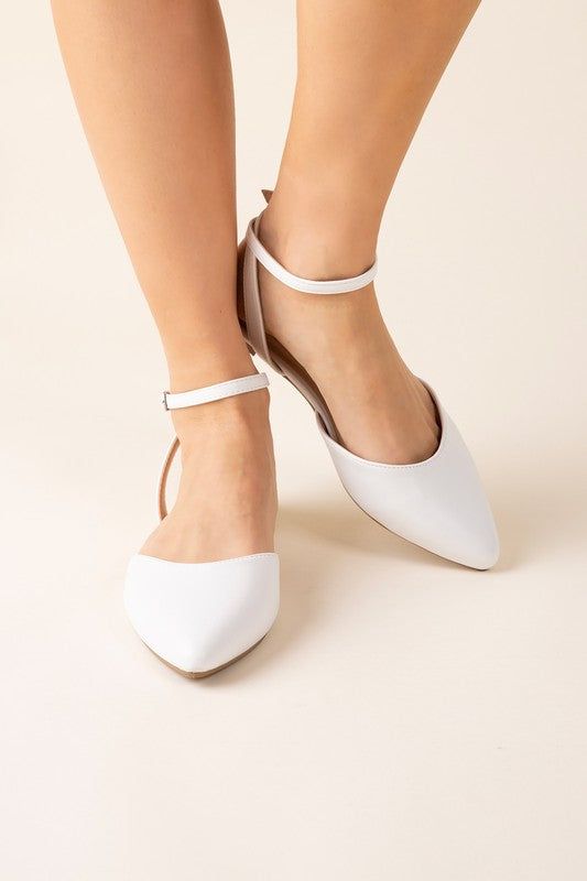 Linden-S Ankle Strap Flats us.meeeshop - 