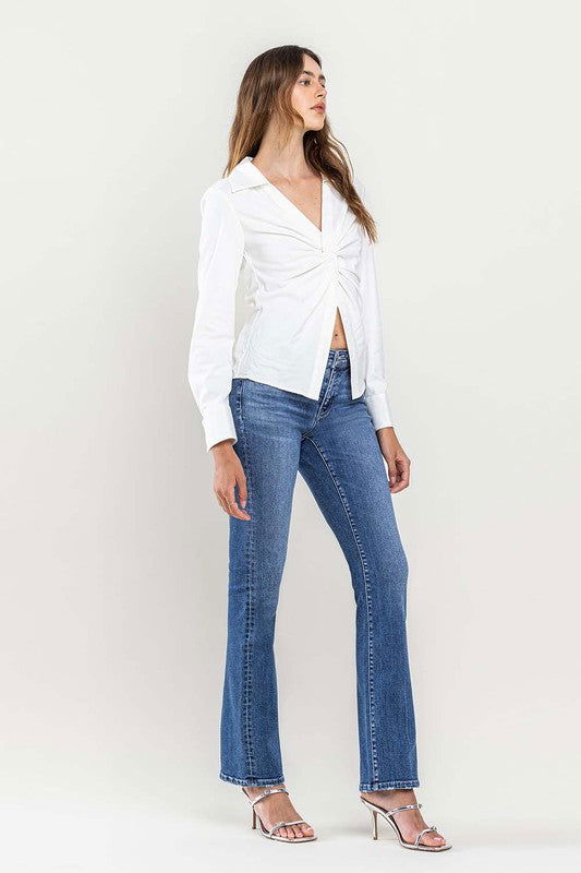 Women's Flying Monkey Low Rise Slim Bootcut Jeans - us.meeeshop