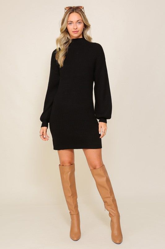 Women's Lumiere Long Sleeve Sweater Dress - us.meeeshop