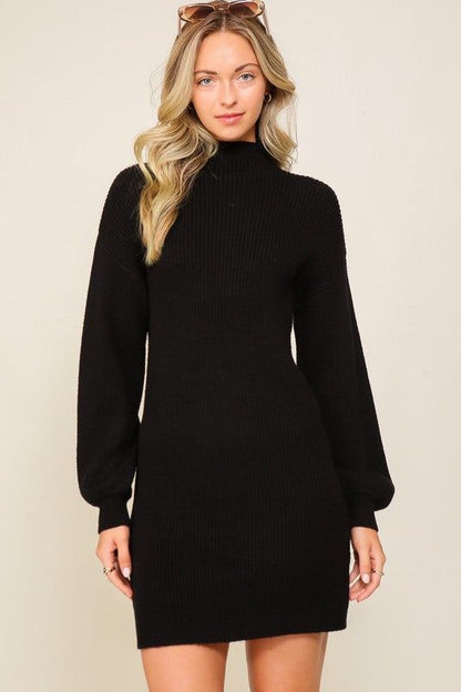 Women's Lumiere Long Sleeve Sweater Dress - us.meeeshop