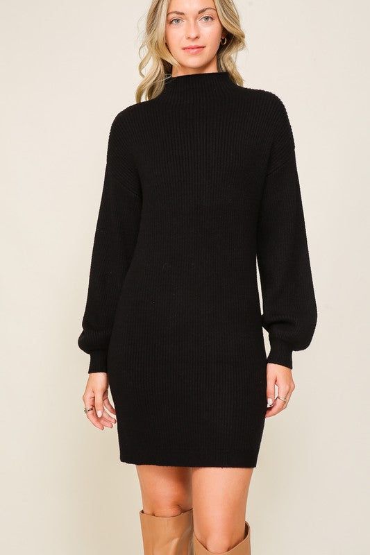 Women's Lumiere Long Sleeve Sweater Dress - us.meeeshop