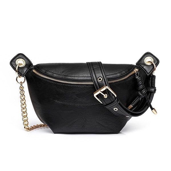 Luxe Convertible Sling Belt Bum Bag us.meeeshop - 