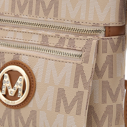 Mkf Collection by Mia K. - Beatrice Signature Crossbody Bag