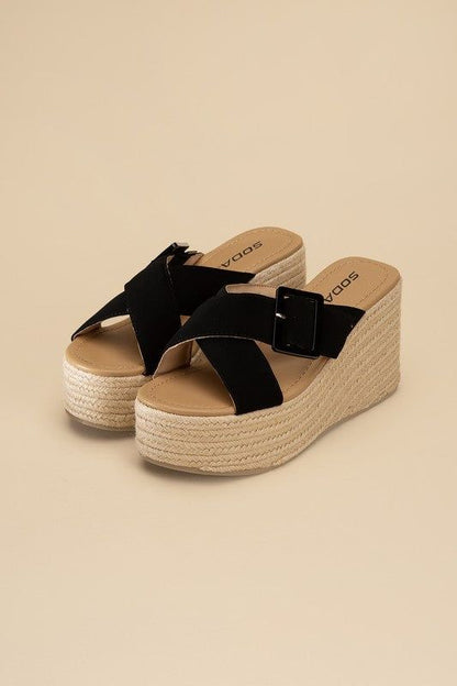 Manta Espadrille Platform Slides us.meeeshop - 