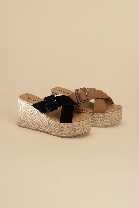 Women's Manta Espadrille Platform Slides - us.meeeshop